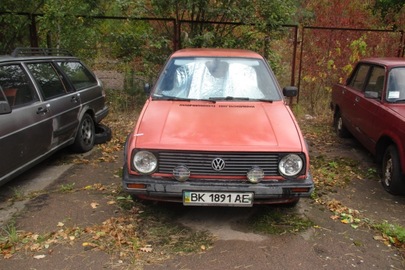 Транспортний засіб VOLKSWAGEN GOLF II 1.6 D, 1986 року випуску, ДНЗ: ВК1891АЕ, номер кузова: WVWZZZ19ZHW303379