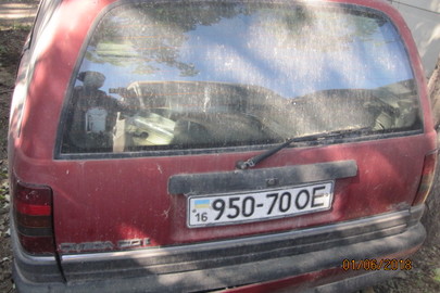 Легковий автомобіль  "Opel Omega", 1993 року випуску, р/н: 95070ОЕ, № кузова: WOL000066P1053717