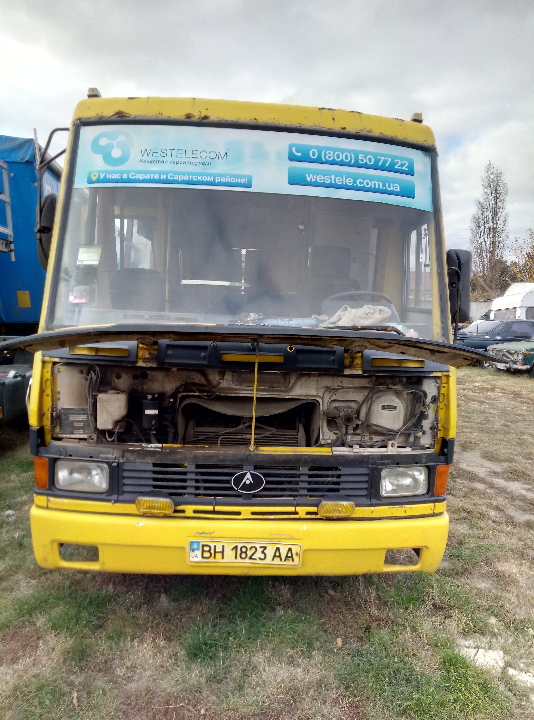 Автобус БАЗ А 079.14, 2007 року випуску, ДНЗ ВН1823АА, номер кузову: Y7FA0791470003203