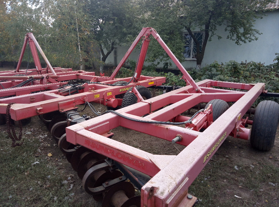 Дискова борона SUNFLOWER 1434-30, 2008 року випуску, заводський номер: 1434D08072