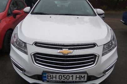 Транспортний засіб "Chevrolet Cruze", 2016 року випуску, ДНЗ ВН0501НМ, номер кузову: KL1JA3589GK341598