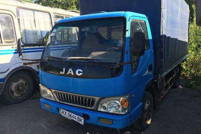 Вантажний бортовий автомобіль JAC HFC 1045K, кузов LJ11KCBC389100233, 2007 р.в., АХ0644ВК