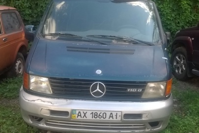 Фургон маловантажний-В MERCEDES-BENZ 110DK, АХ1860АІ, 1998 р.в., кузов № VSA63807413138466