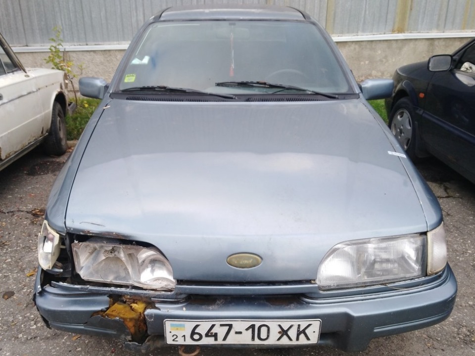 Легковий автомобіль Ford Sierra, 64710ХК, 1988 року випуску, кузов WF0FXXGBBFJK62767