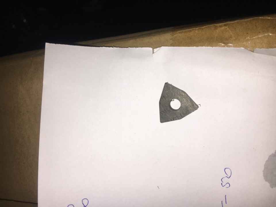 Пластина ріжуча для обробки металу у кількості 300 шт.