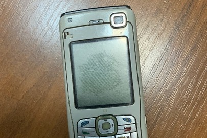 мобільний телефон NOKIA N70-1 сірого кольору