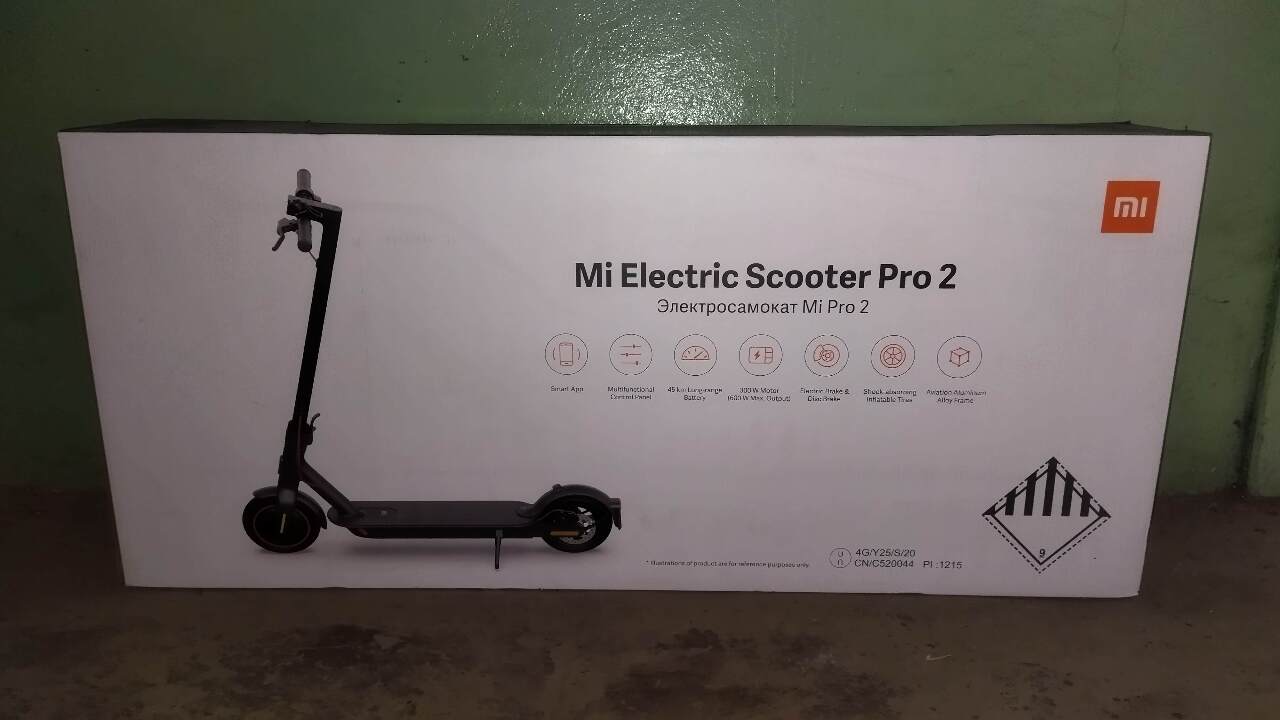 Самокат електричний Xiaomi mi electric scooter pro 2, без ознак використання