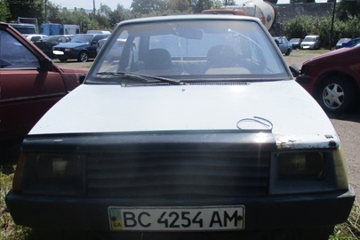 Транспортний засіб марки ЗАЗ 11021, 1992 року випуску, ДНЗ: ВС4254АМ, № кузова XTE110220N0122693, білого кольору, об'єм двигуна 1091 см.куб.