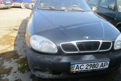 Легковий автомобіль DAEWOO LANOS, 2008 р.в., ДНЗ АС2980АР, № кузова: SUPTF696D8W424673