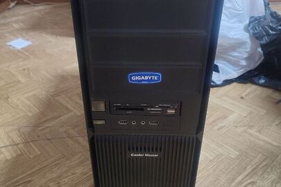 Конфісковане майно за рішенням суду: системний блок "Cooler Master" чорного кольору, стан б/в