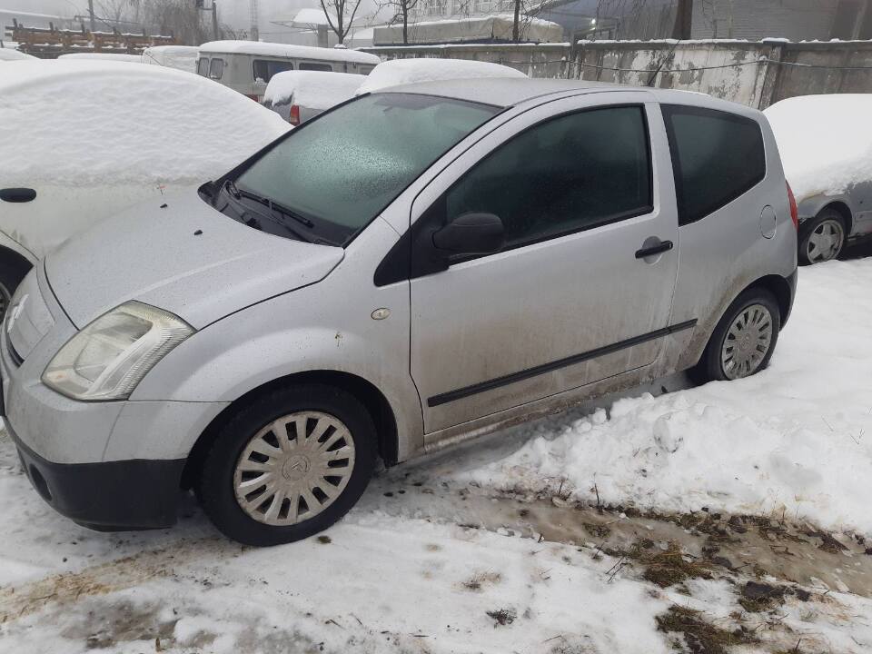 Легковий автомобіль CITROEN C2, 2003 року випуску, реєстраційний номер ВХ5262СР, VIN: VF7JMHFXB97005873, колір - сірий