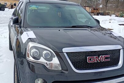 Легковий автомобіль марки GMC, модель ACADIA, 2007 року випуску, колір чорний,номер кузова 1GKEV23707J129862,ДНЗ ВМ0189ЕВ