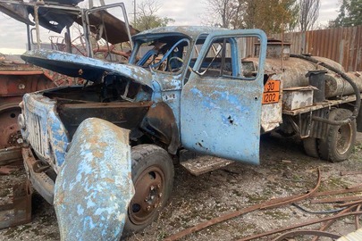 Вантажний паливозаправник марка ГАЗ, модель 5201, ДНЗ 07936НК, рік випуску 1987 р., колір синій, номер кузова XTH520100H1023786