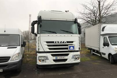 Транспортний засіб марки IVECO STRALIS, шасі (кузов, рама) WJMM1VTH404373373, 2010р.в., тип - сідловий тягач - Е, колір - білий, днз ВС3235НТ