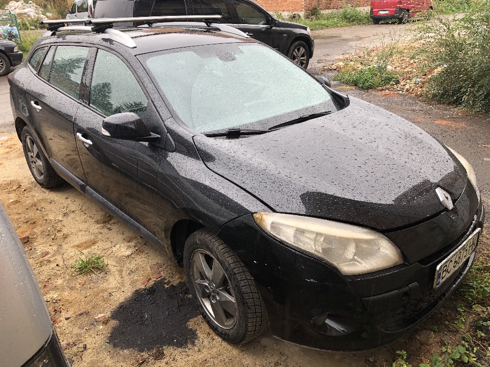 Транспортний засіб марки Renault Megane, шасі № VF1KZ090E44600305, 2011 р.в., колір - чорний, днз ВС6875НК