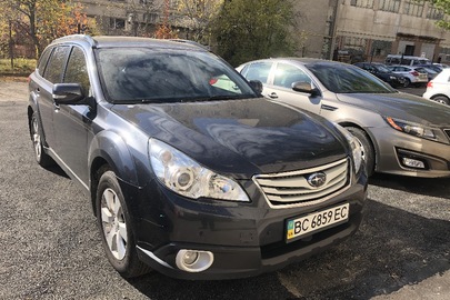 Транспортний засіб марки Subaru Outback, шасі № JF1BR9L95AG027460, 2010 р.в., колір - сірий, державний номер ВС6859ЕС