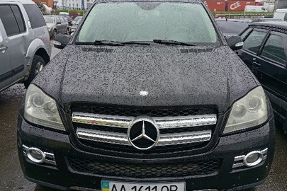 Транспортний засіб Mercedes-Benz, модель GL 320 CDI, колір чорний, 2008 року випуску, шасі (кузов рама) WDC1648221A363491, державний номер АА1611ОР
