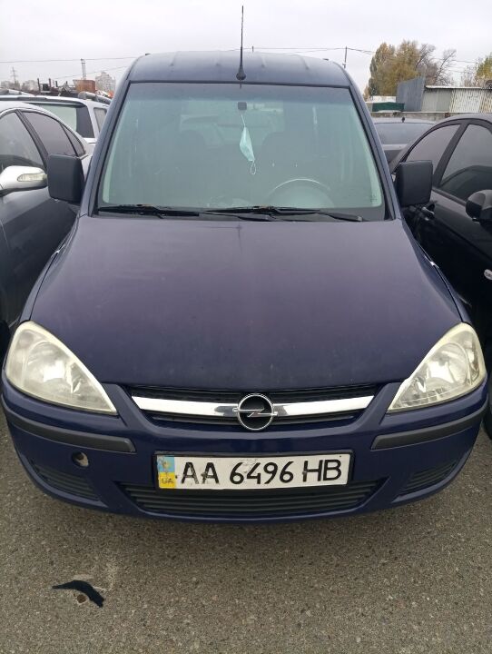 Транспортний засіб - легковий універсал Opel Combo Tour, державний номер: АА6496НВ, колір синій, рік виробництва: 2008, номер кузова : W0L0XCF0684125868