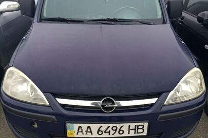 Транспортний засіб - легковий універсал Opel Combo Tour, державний номер: АА6496НВ, колір синій, рік виробництва: 2008, номер кузова :  W0L0XCF0684125868