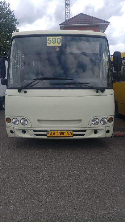 Автобус, ATAMAN A-093H6, державний номер АА2080АА  VIN Y7BA093H6EB000142, колір: БЕЖЕВИЙ, рік виробництва: 2014