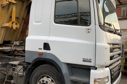 Автомобіль вантажний DAF FT CF 85.410, ДНЗ: АІ9476ЕВ, VIN: XLRTE85MC0E972789, колір – білий, рік випуску – 2012