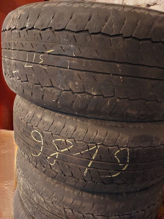 Літня гума Dunlop AT20, 265/60/R18, б/в, 4 шт.