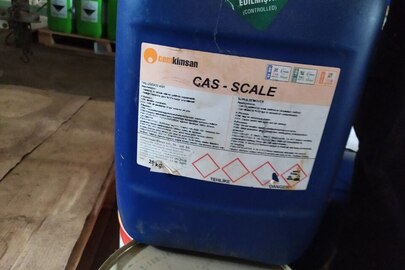 Очищаюча речовина "CAS - SCALE" - 2 каністри по 25 кг / 50 кг, б/в