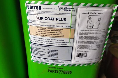 Хімічна речовина «SLIP COAT Plus» в каністрах по 25 л – 5 каністр/125 л, б/в