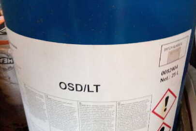 Хімічна речовина "OSD LT" в кількості 16 каністр по 25 л кожна/400 л, б/в