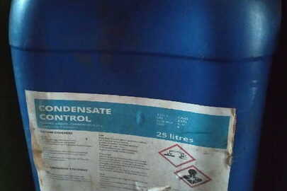 Хімічна речовина " Condensate Control " в кількості 5 каністри по 25 л кожна/ 125 л, б/в