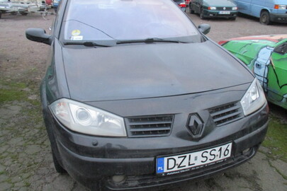 Автомобіль марки RENAULT-MEGANE, 2004 р.в., DZLSS16, ідентифікаційний номер VF1KMRG06299128047