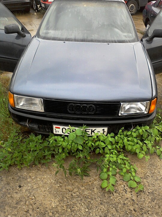 Автомобіль марки Audi 80, 1990 року випуску, номерний знак 0086ЕК-1, ідентифікаційний номер WAUZZZ8AZLA019802