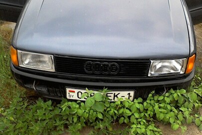 Автомобіль марки Audi 80, 1990 року випуску, номерний знак 0086ЕК-1, ідентифікаційний номер WAUZZZ8AZLA019802