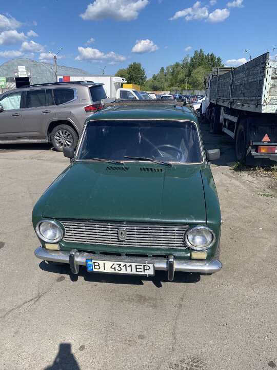 Легковий автомобіль ВАЗ 2102, 1976 р.в., ДНЗ ВІ4311ЕР, зеленого кольору, номер шасі (кузова, рами) 21020172778