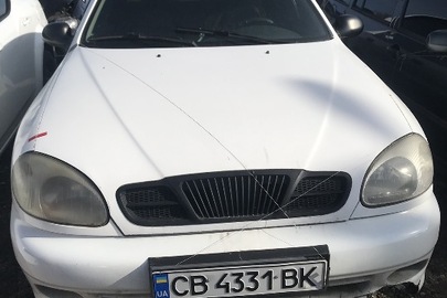 Легковий автомобіль марки Daewoo Lanos, 2003 р. в., ДНЗ СВ4331ВК, № кузова: SUPTF69YD3W175092, VIN Y6DTF69YE30020598