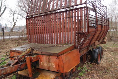 Напівпричіп підбирач ТП-Ф-45 (розукоплектований), 1991 року випуску, реєстраційний номер відсутній