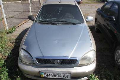 Автомобіль ЗАЗ TF69Y0 (легковий седан-В), 2011 р.в., реєстраційний номер ВМ8614АТ, кузов № Y6DTF69Y0C0294800