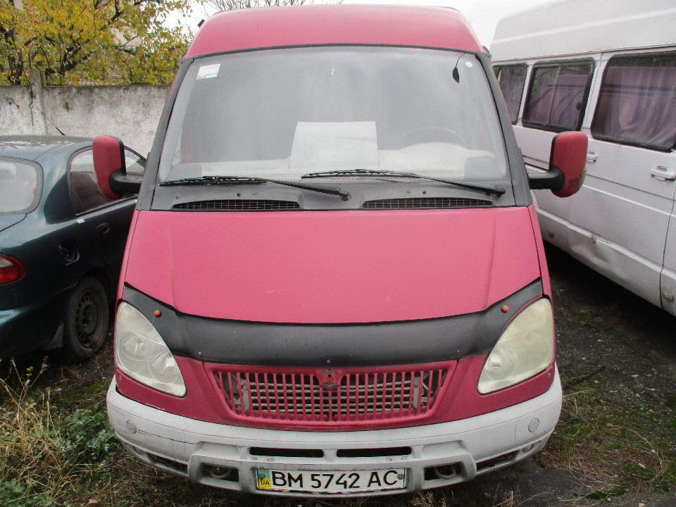 Автомобіль ГАЗ 2705 (фургон малотонажний-В), 2006 року випуску, реєстраційний номер ВМ5742АС, кузов № 27050060258197
