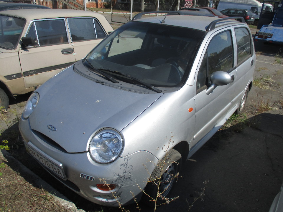 Автомобіль CHERY QQ (легковий хетчбек-В), 2012 року випуску, реєстраційний номер ВМ1170ВА, кузов № LVVDB12A1CD285690