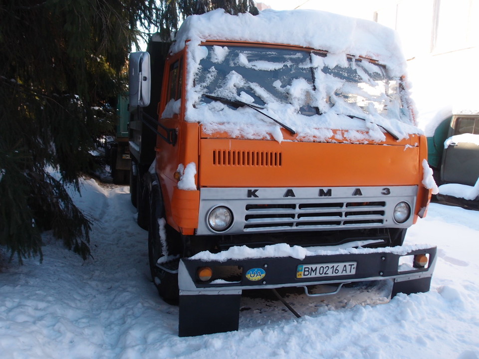 Вантажний автомобіль КАМАЗ 55111 (самоскид-D), 1989 р.в., реєстраційний номер ВМ0216АТ, кузов № ХТС551110К0004726