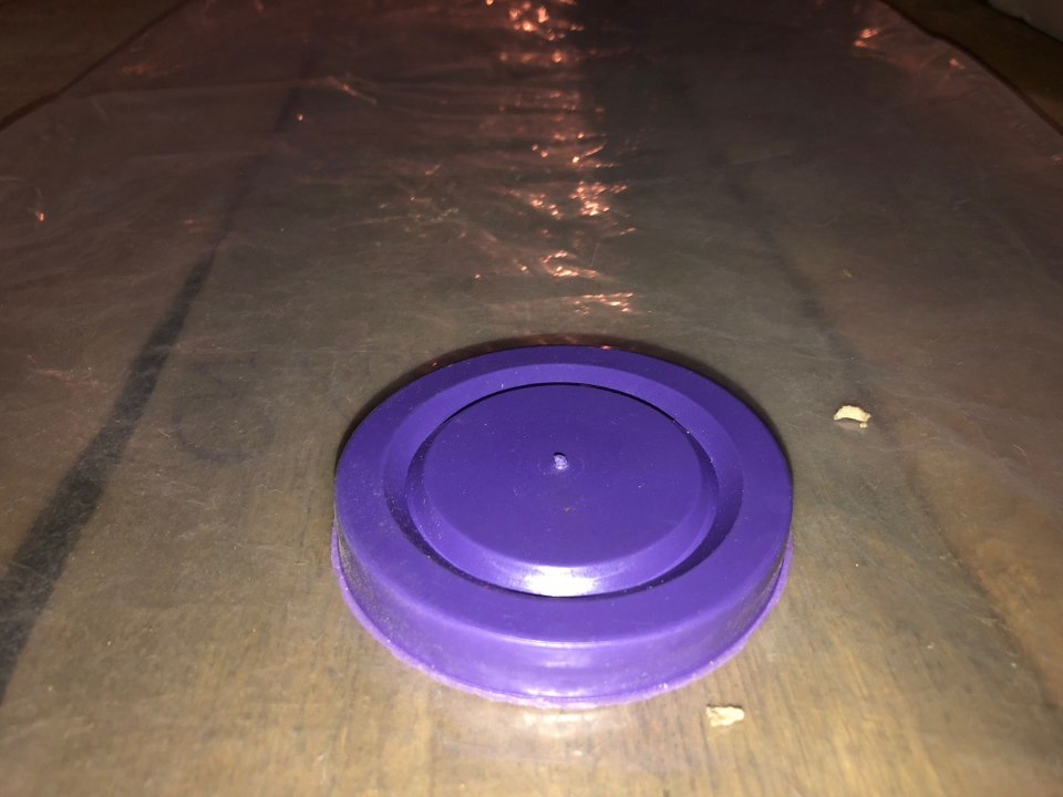 Кришка пластикова на банку, 500 шт.