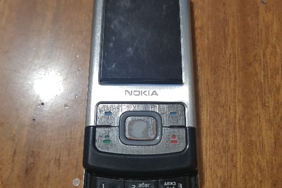 Мобільний телефон "NOKIA 6500S-1", ІМЕІ: 353077/02/471238/1, з акумуляторною батареєю та сім-карткою невідомого оператора, б/в