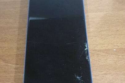 Мобільний телефон марки "Xiaomi" колір-темно синій, модель-М2003J15SG, б/в, без зарядного пристрою, робочий стан не перевірявся