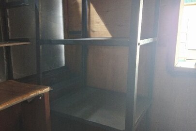 Стелаж металевий, б/в, 2 од.