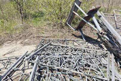 Металобрухт чорного металу, загальною вагою 2340 кг