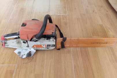 Конфіскація майна згідно рішення суду :бензопила марки "STIHL-MS362", б/в.