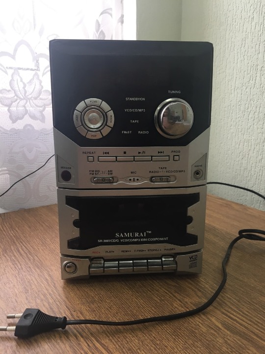 Музичний центр SAMURAI DR-388vcd/g, VCD/CD/MP3 mini component