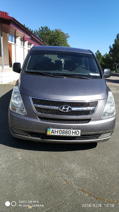 Легковий пасажирський HYUNDAI H-1, днз: АН0880НО, VIN:KMHWH81JABU342912, 2011 р.в., дизель, 2497 см.куб., пробіг 200170
