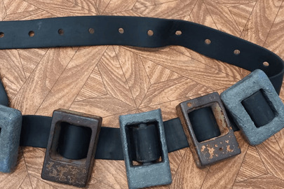 Конфісковане майно за рішенням суду: пояс вантажний для підводного плавання з грузами, стан б/в