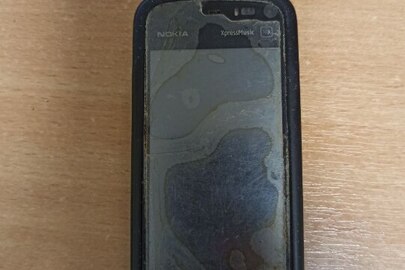 Мобільний телефон марки «Nokia 5800d-1» тип RM-356 чорного кольору, б/в